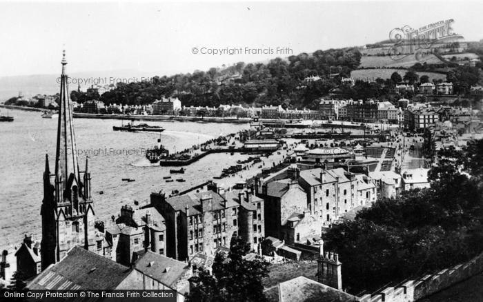 Photo of Rothesay, From Chapel Hill c.1925