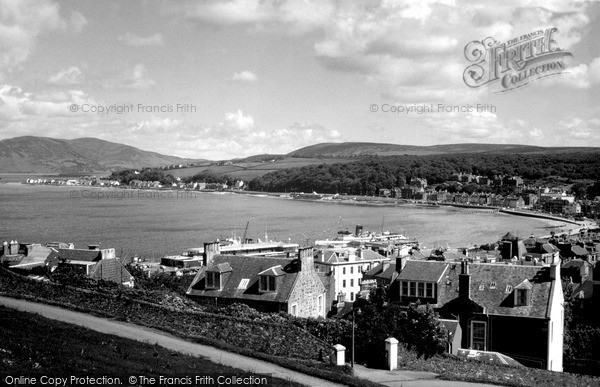 Photo of Rothesay, From Serpentine c.1970