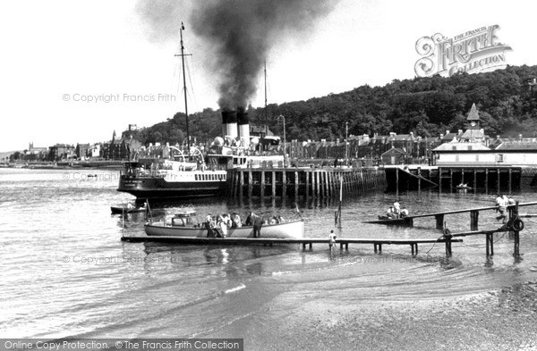 Photo of Rothesay, From The Promenade c.1955