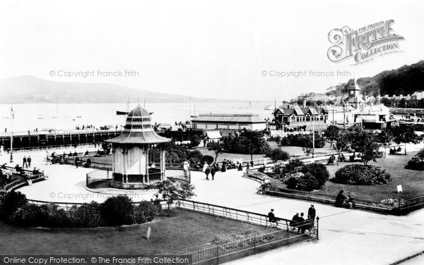 Photo of Rothesay, Gardens And Pier 1904