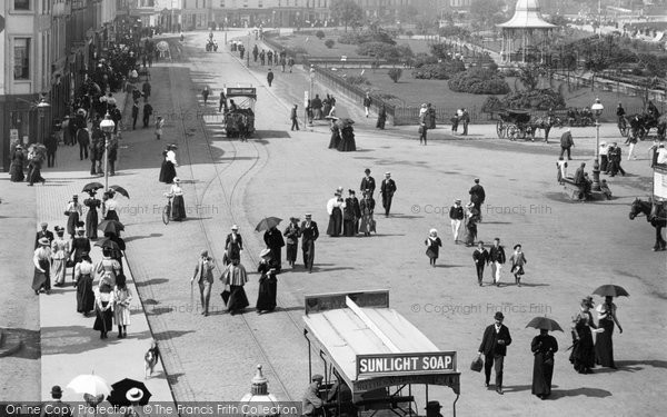 Photo of Rothesay, People On The Esplanade 1897