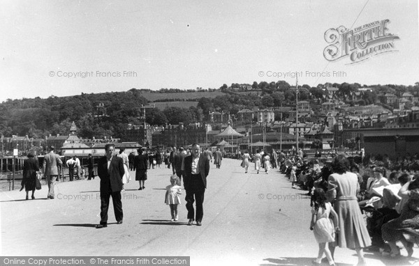 Photo of Rothesay, The Promenade c.1955