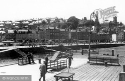 The Town From The Pier c.1955, Rothesay