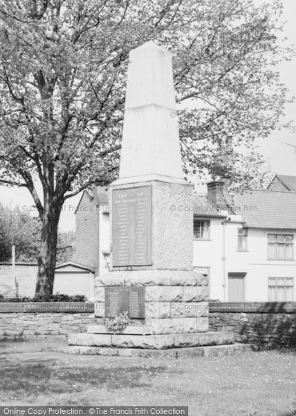 Photo of Rothley, The Memorial c.1965