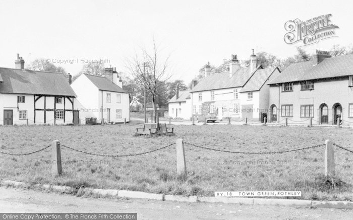 Photo of Rothley, Town Green c.1965