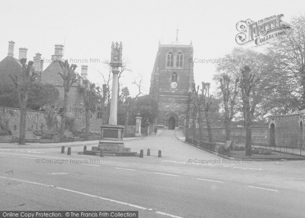 Photo of Rothwell, Church Walk c.1955