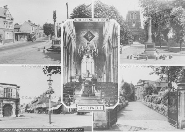 Photo of Rothwell, Composite c.1960