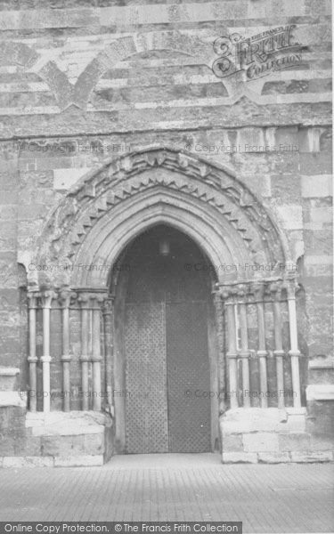 Photo of Rothwell, Holy Trinity Church c.1955
