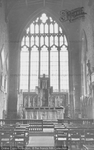 Photo of Rothwell, Holy Trinity Church, Interior c.1955