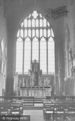 Holy Trinity Church, Interior c.1955, Rothwell