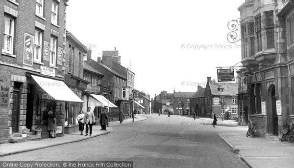 Photo of Rothwell, Market Hill c.1955