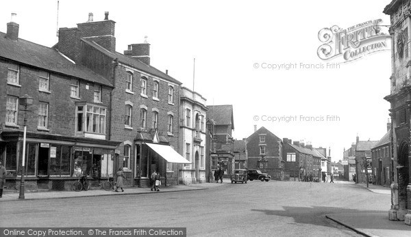 Photo of Rothwell, Market Place c.1950