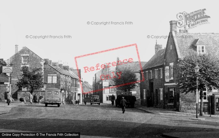 Photo of Rothwell, Market Place c.1955