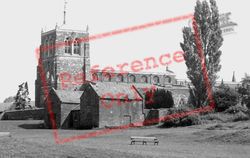The Church From Manor Park c.1960, Rothwell