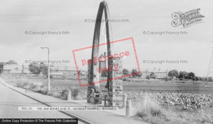 Photo of Rothwell, The Jaw Bones And St George's Hospital c.1965