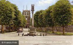 The Memorial And Church Walk c.1960, Rothwell