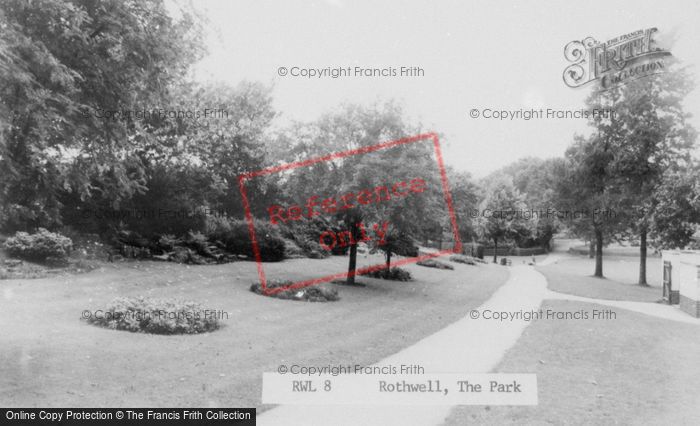 Photo of Rothwell, The Park c.1965