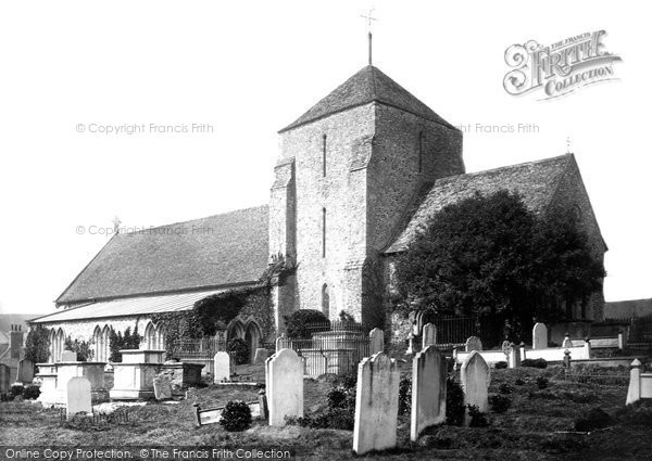 Photo of Rottingdean, Parish Church Of St Margaret 1889