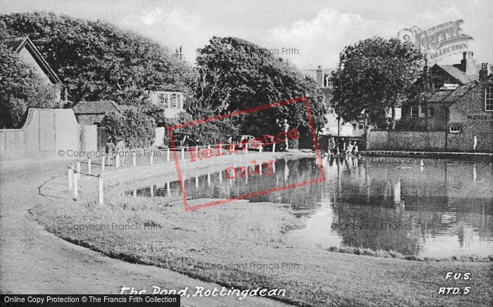 Photo of Rottingdean, The Pond c.1950