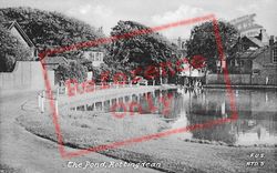 The Pond c.1950, Rottingdean