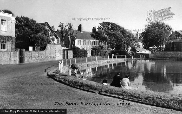 Photo of Rottingdean, The Pond c.1960