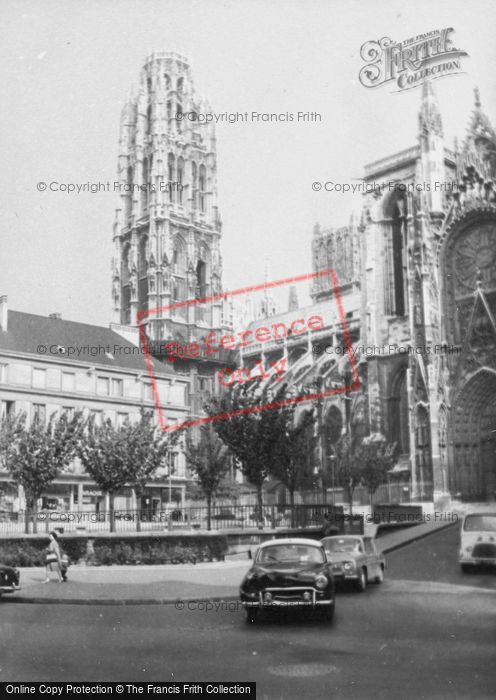 Photo of Rouen, Cathedral 1964