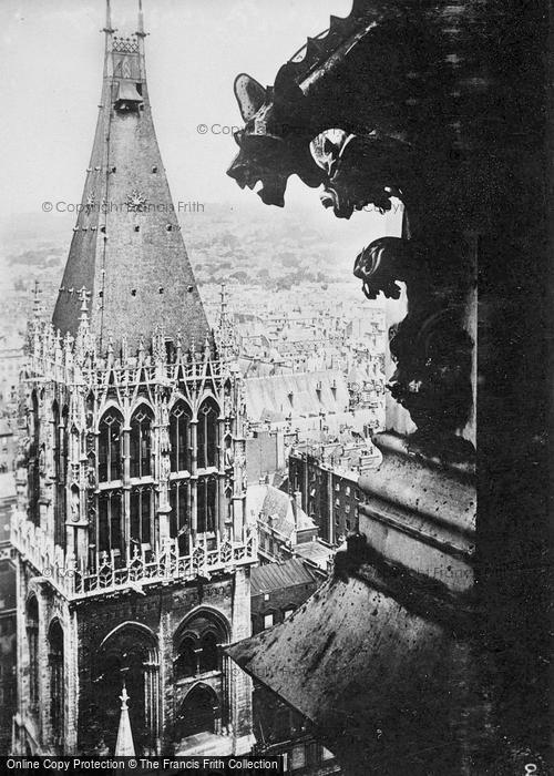 Photo of Rouen, Cathedral, Tour Saint Romain c.1930