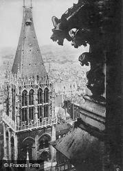 Cathedral, Tour Saint Romain c.1930, Rouen