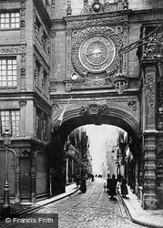 Gros Horloge c.1930, Rouen