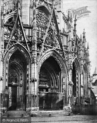 St Maclou, Porches c.1867, Rouen