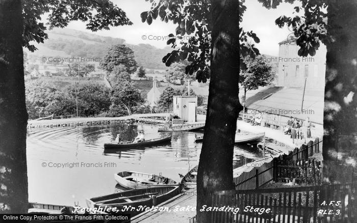Photo of Roughlee, Lake Landing Stage c.1955