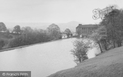 The Lake And Blacko Tower c.1960, Roughlee