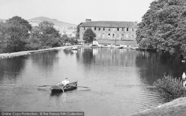 Photo of Roughlee, The Lake c.1955