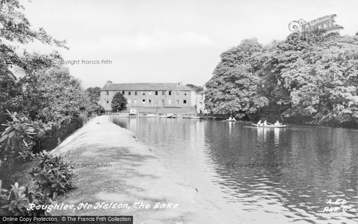 Photo of Roughlee, The Lake c.1955