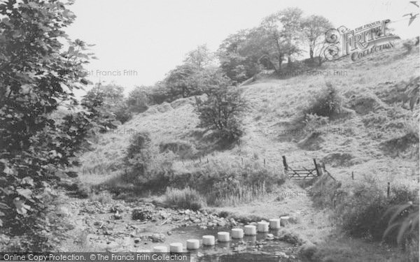 Photo of Roughlee, The Stepping Stones c.1970