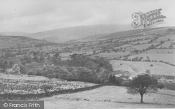 The View Towards Pendle Hill c.1955, Roughlee
