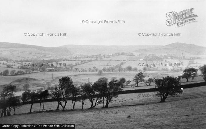Photo of Roughlee, View From The Heights c.1955
