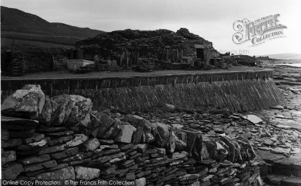 Photo of Rousay, Mid Howe Broch 1954