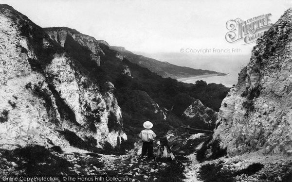 Photo of Rousdon, From The Landslip 1903