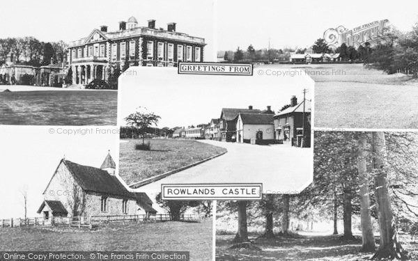 Photo of Rowlands Castle, Composite c.1960