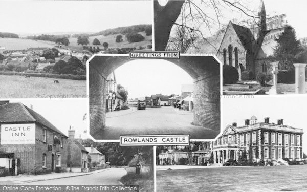 Photo of Rowlands Castle, Composite c.1960