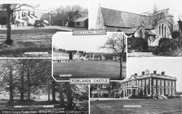 Photo of Rowlands Castle, Composite c.1960