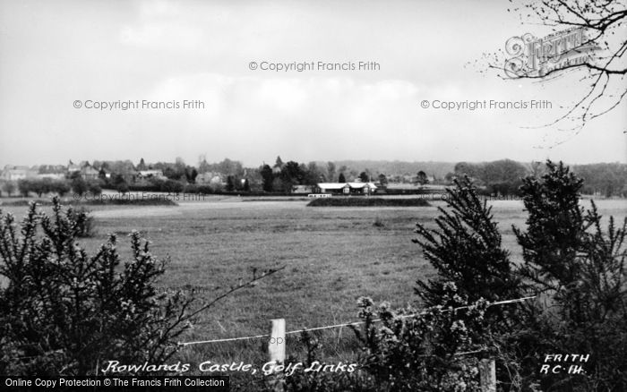 Photo of Rowlands Castle, Golf Links c.1955