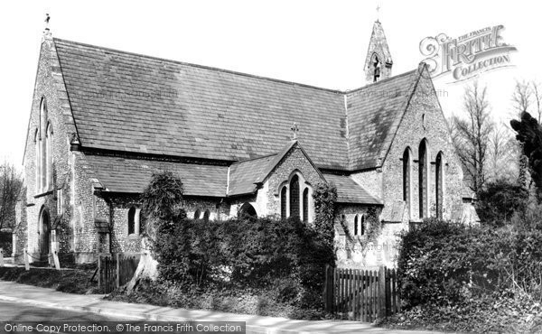 Photo of Rowlands Castle, St John's Church c.1955