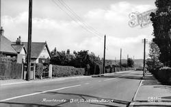 Station Road c.1955, Rowlands Gill