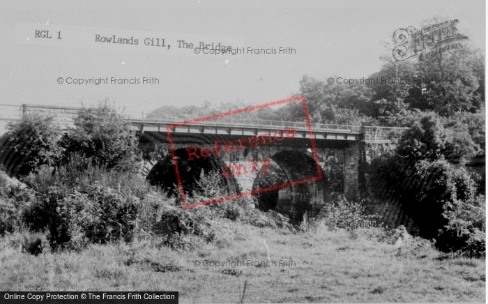 Photo of Rowlands Gill, The Bridge c.1955