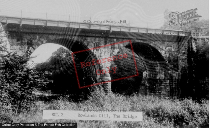 Photo of Rowlands Gill, The Bridge c.1955