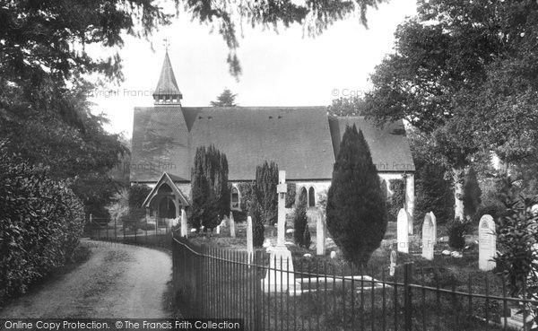 Photo of Rowledge, St James Church 1918