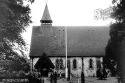 St James Church c.1955, Rowledge