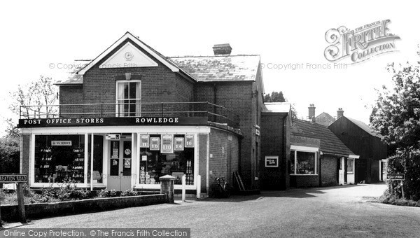 Photo of Rowledge, The Square And Post Office c.1960